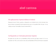 Tablet Screenshot of abelcastosa.com